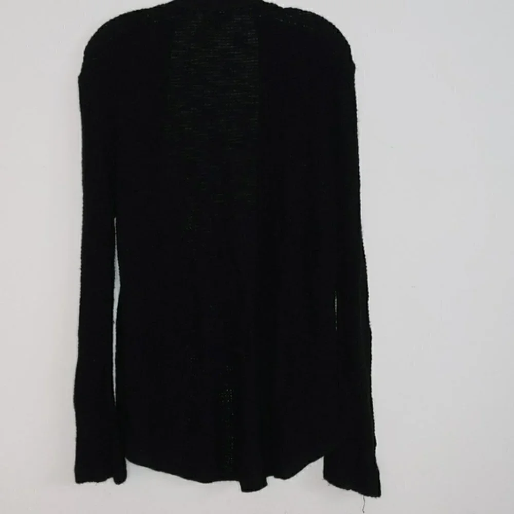 Express Waffle Knit Sweater Cardigan